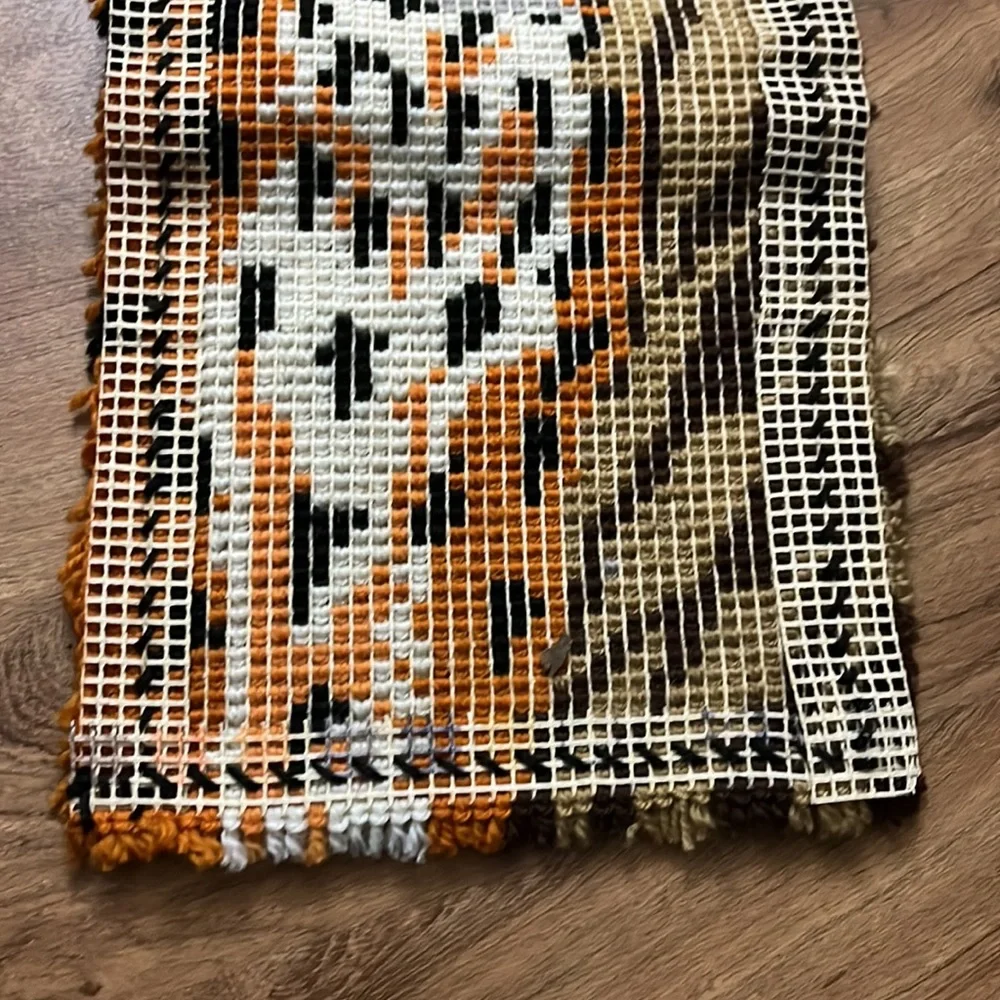 Vintage 70’s Tiger Rug Wall Hanging
